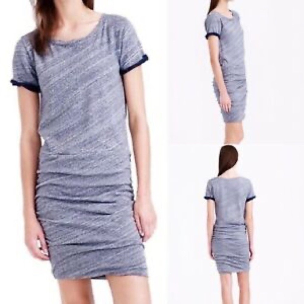 Jcrew short sleeve sweatshirt dress